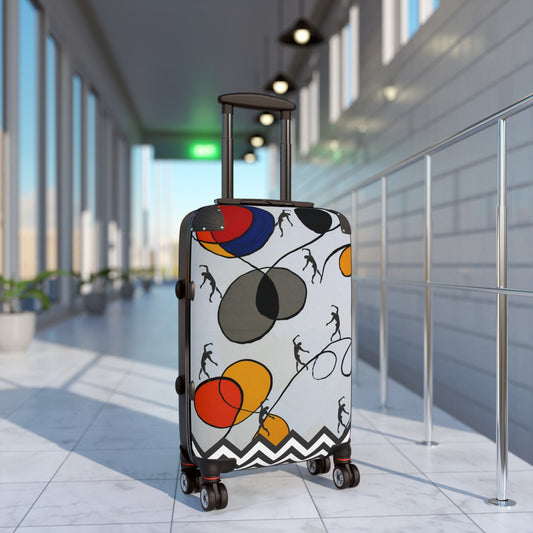 SOLSTICE Calder and Matisse dancers Suitcase