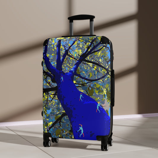 SOLSTICE BlueTree with dancers Suitcase
