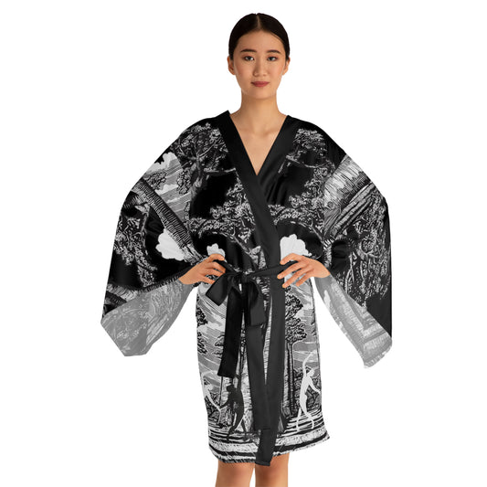 Long Sleeve SOLSTICE BAOBAB Kimono Robe (AOP)