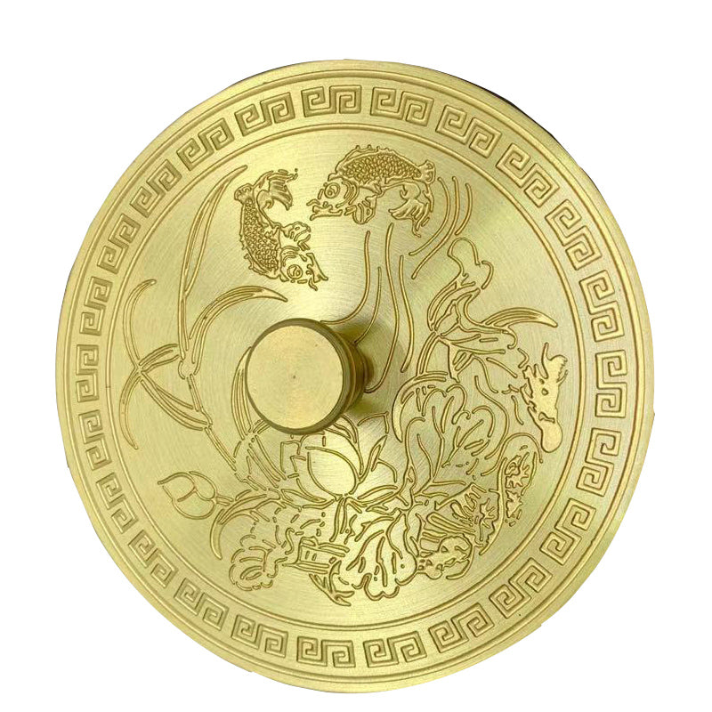 Mahogany Ashtray, African Ebony Wood With Copper Cover, Anti-ash, No Odor, New Innovative Solid Wood Combination