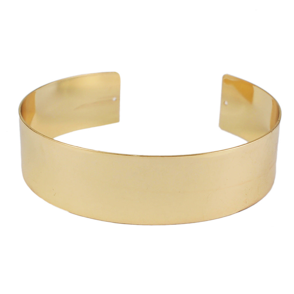 Choker Collar Alloy Women