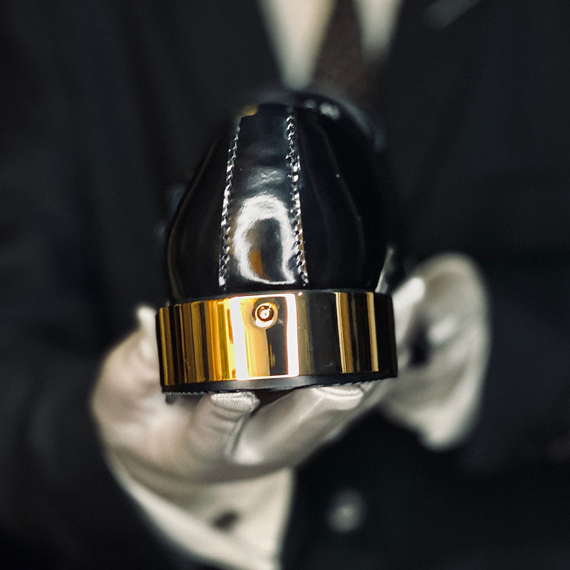 Luxe Classic Gentleman Metal Heel Leather Shoes