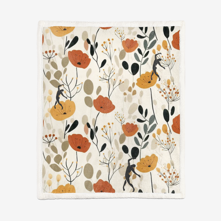 Solstice Matisse Double-Sided Super Soft Plush Blanket