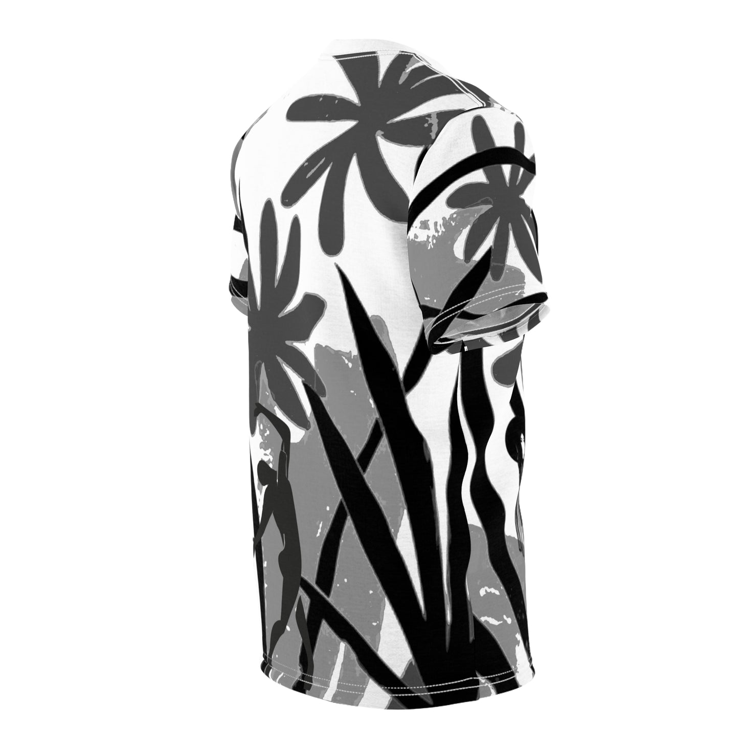 SOLSTICE Matisse Jungle Unisex white Cut & Sew Tee (AOP)