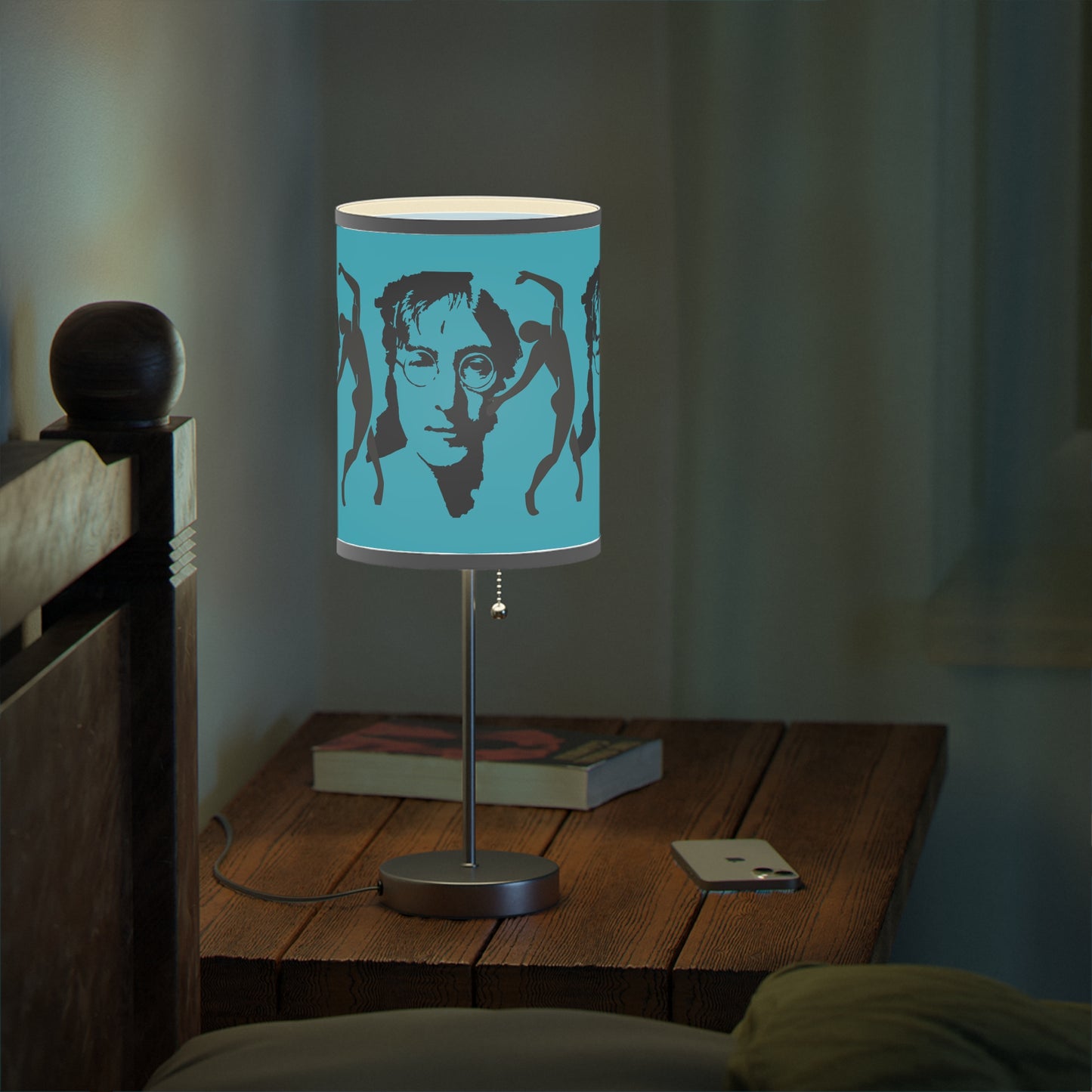 Lamp on a Stand, Turquoise LENON US|CA plug