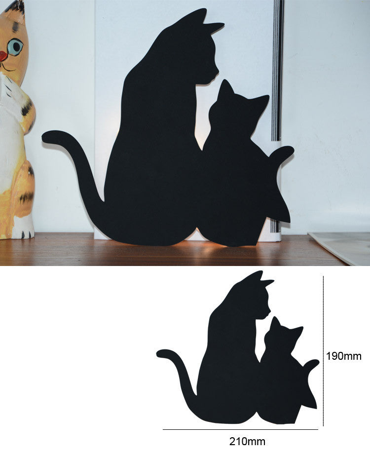 LED Animal Dog Cat Shape Night Light Sensor Control Smart Sound Wall Lamp Home Corridor Balcony Night Lamp Baby Kids Sleep Lamps