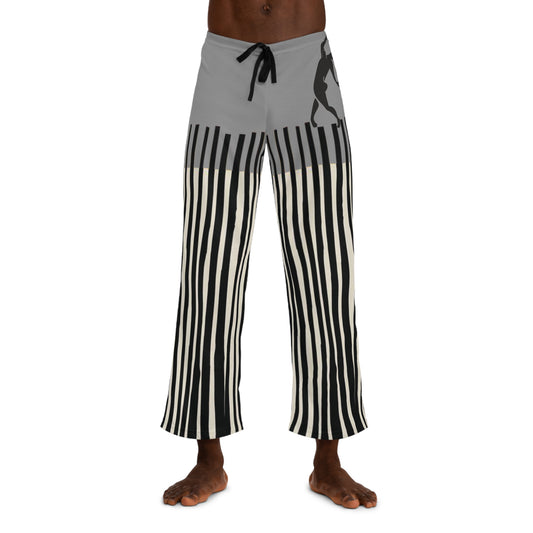 SOLSTICE Bamboo Men's Pajama Grey Pants (AOP)