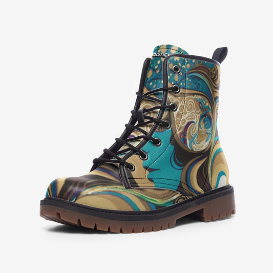 Solstice Pop Art  1 Casual Leather Lightweight boots MT