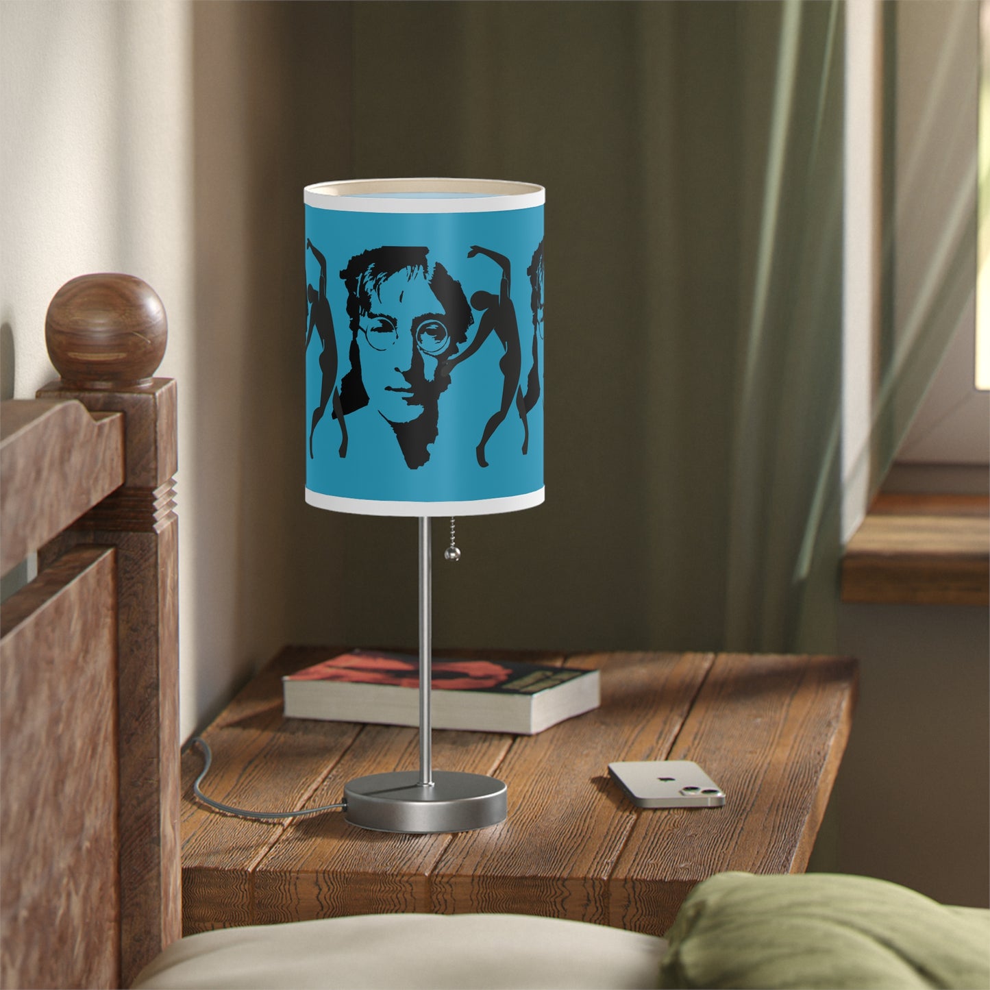 Lamp on a Stand, Turquoise LENON US|CA plug