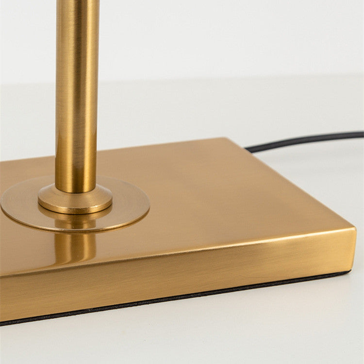 Modern Gold Vertical Reading Desk Floor Lamp