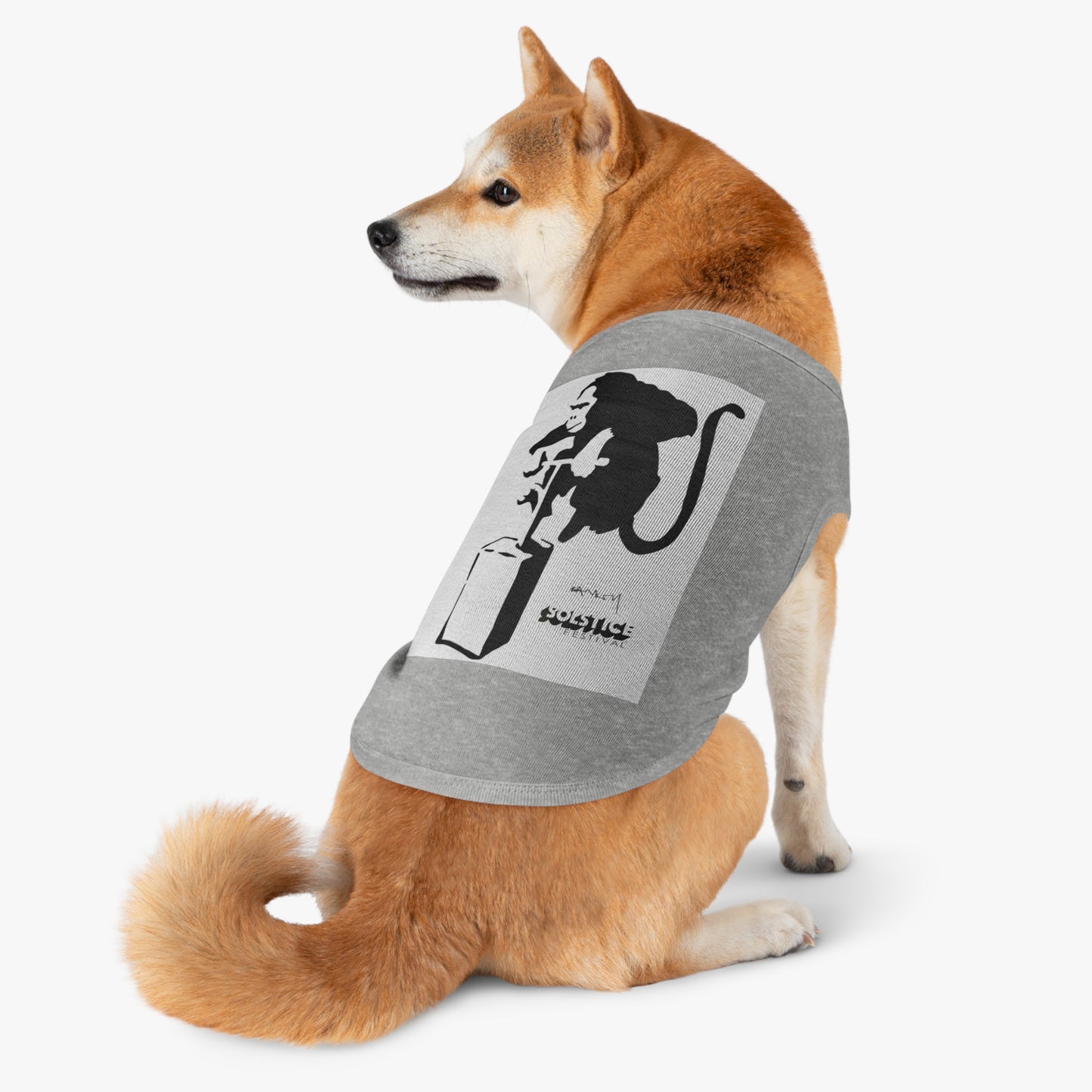 BANSKI MONKEI explode SOLSTICE FESTIVAL Pet Tank Top