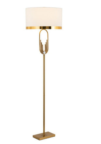 Modern Gold Vertical Reading Desk Floor Lamp