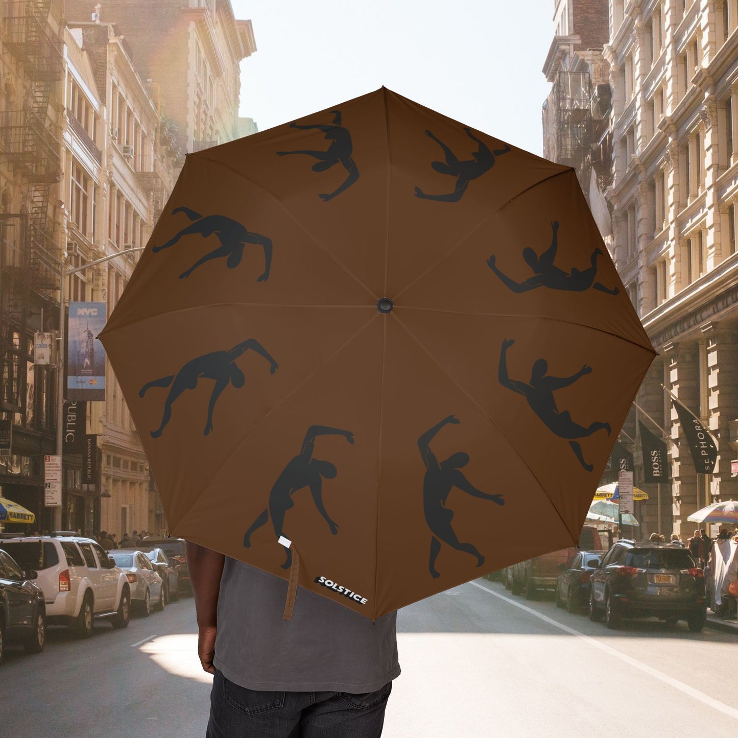 Brownf SOLSTICE MAtisse Dancer Semi-Automatic Foldable Umbrella