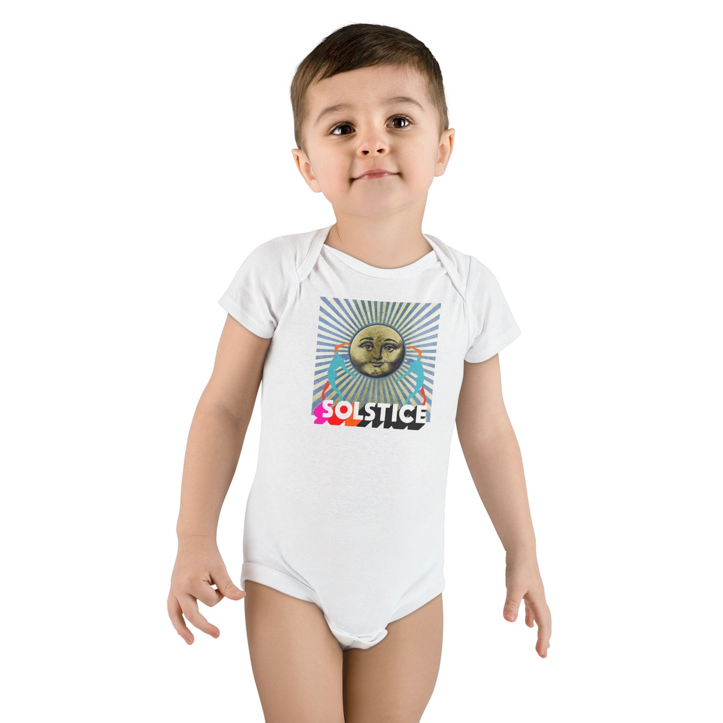 Soft Organic Baby Bodysuit — Sustainable, Hypoallergenic Soft Onesie