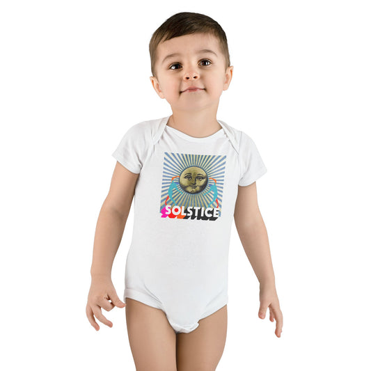 Soft Organic Baby Bodysuit — Sustainable, Hypoallergenic Soft Onesie