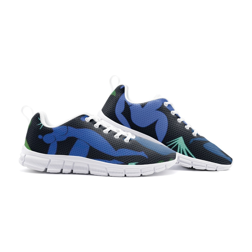 SOLSTICE blue dancers Unisex Lightweight Athletic Sneakers