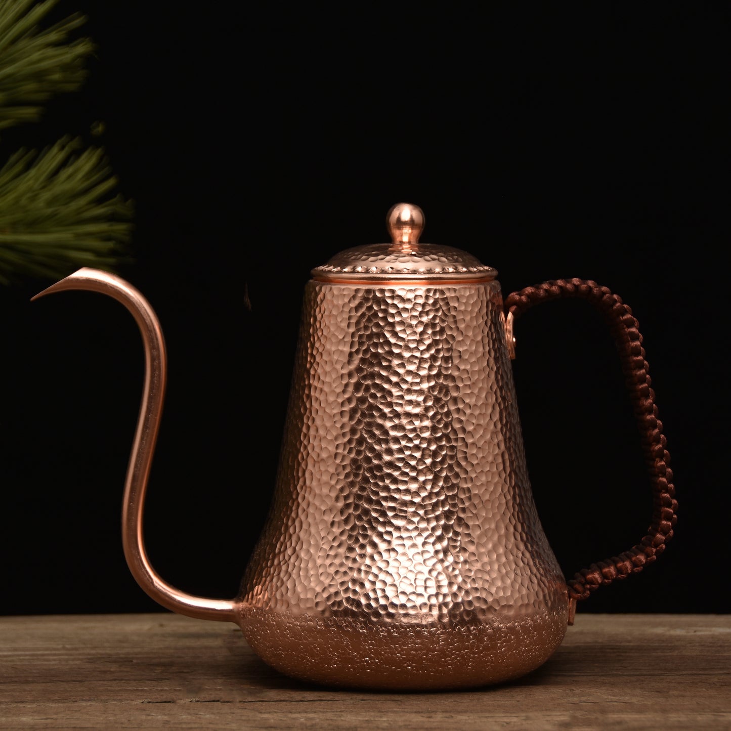 Hand Pounding Coffee Brewing Copper Pot