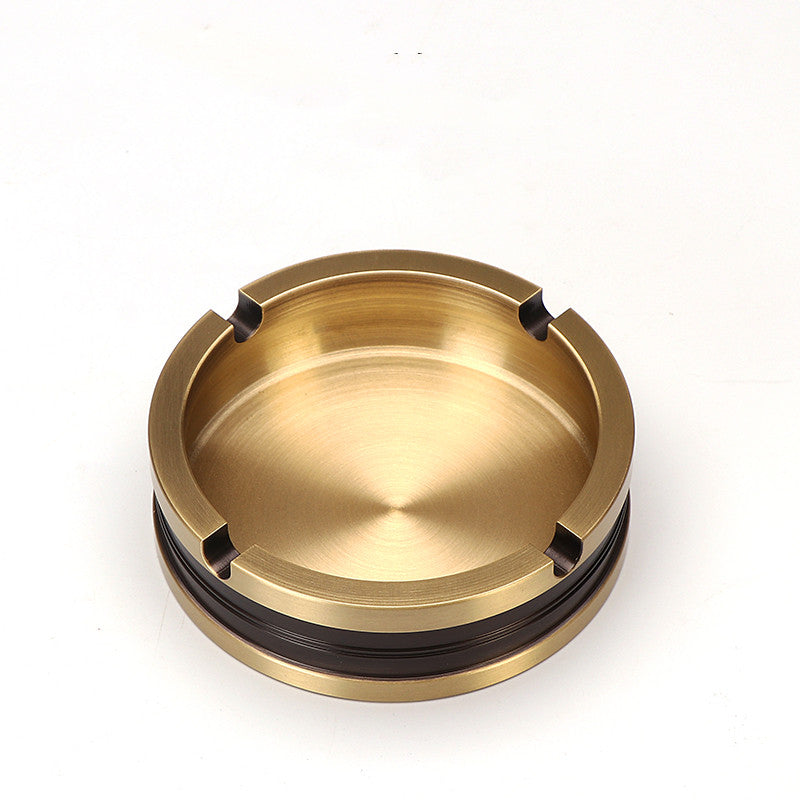 Pure Copper Ashtray Home Indoor Living Room Office Creative