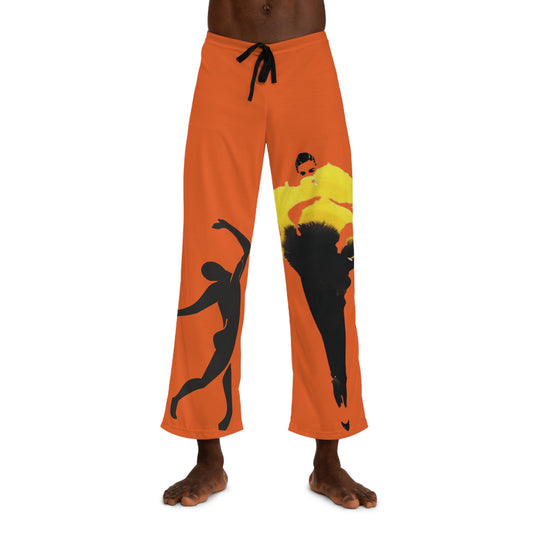 SOLSTICE Fashionist 2 Men's Pajama OrangePants (AOP)