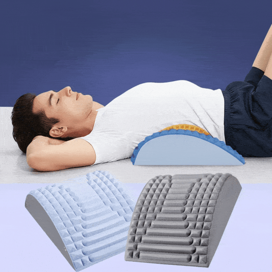 Lumbar Soother Waist Stretching Massage Relaxation Yoga Spine Straightening Spread Back Exercise Assist Waist Support