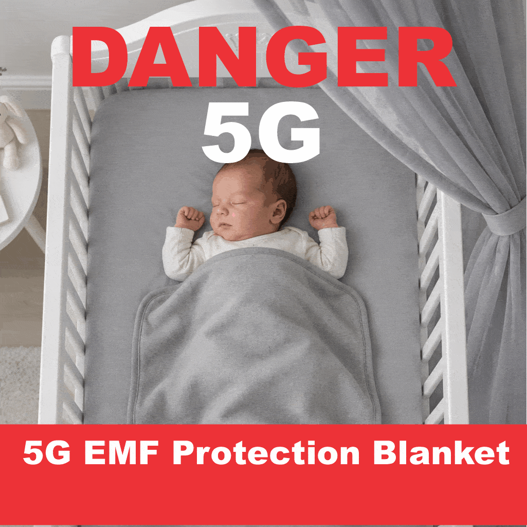 RFID BLOCKING Anti-Radiation Blanket Protective Belly Pregnancy Baby New Born Blanket 5G EMF Protection Blanket