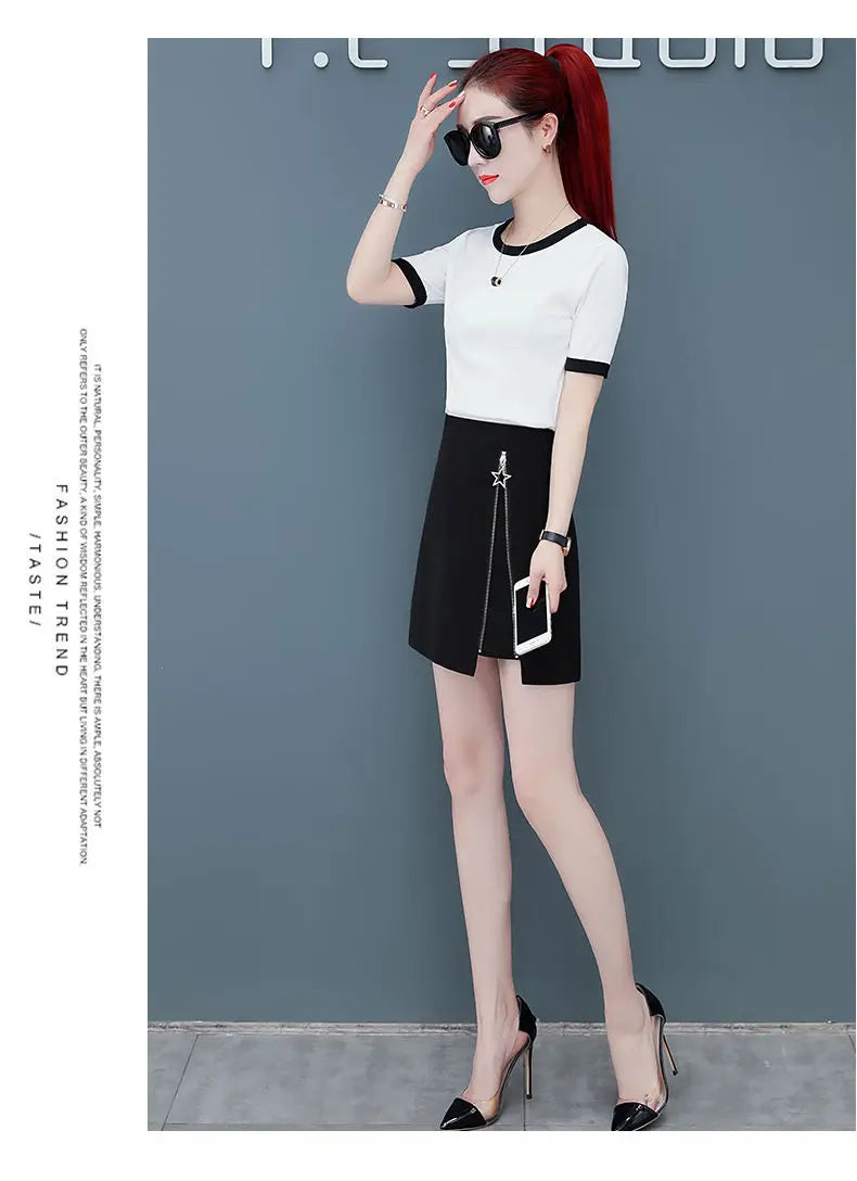 FairyShely Black Mini Skirt Women 2025 Velvet Short Pencil Skirt Korean Ladies Sexy Office Wear High Waist Skirts Zipper Faldas