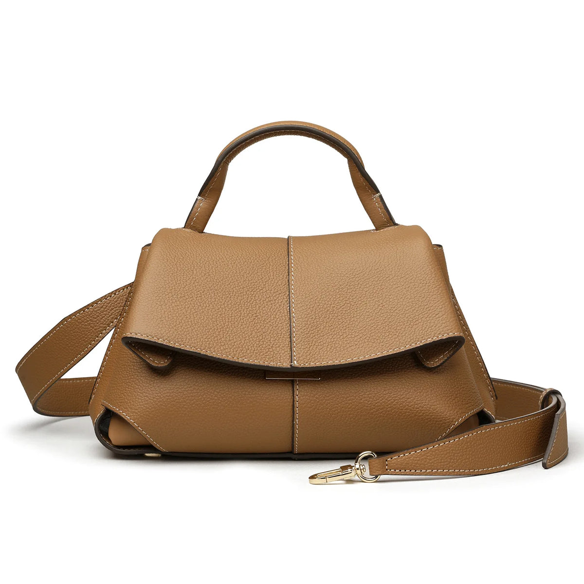Women Bags Genuine Leather Messenger Crossbody Handbags Large Capacity Tote Shoulder Purses Elegant Daily Office Travel Shopping
