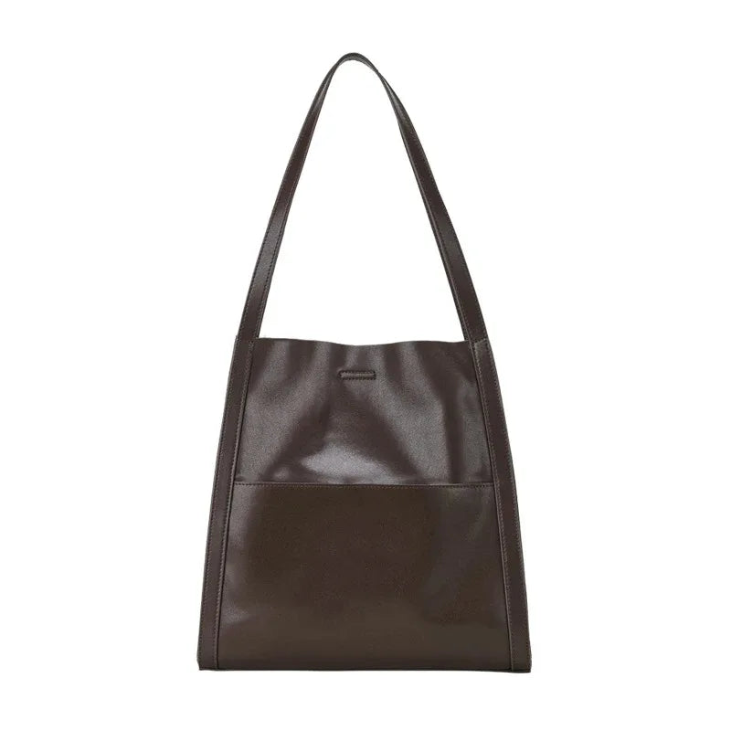 Women's Genuine Leather Multiway Crossbody Tote Bag Designer Shoulder Messenger Purse Large Capacity Casual Handbag for Daily