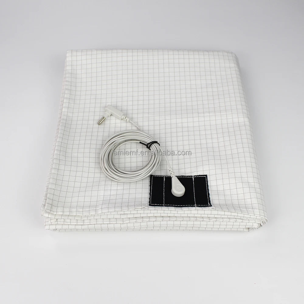 For Grounding Sheets Queen 60x80 Inch Bulk Price 10% Silver Fiber Plain/Plaid Boys & Girls