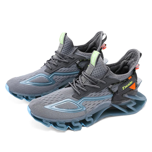 2023 Men's Sports Sneakers with Custom Designer Logo Breathable Mesh Blade Running Shoes for Winter Spring Autumn Fashion