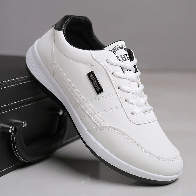 Men Genuine Leather fur Shoes High Quality Elastic Band Fashion Design Solid Tenacity Comfortable Men's Shoes Big Sizes 2021 s34