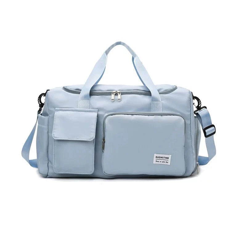 Large Capacity Cabin Bag Under Seat Flight Carry on Bag Sports Travel Duffel Holdall Hand Luggage Unisex With Shoe Package