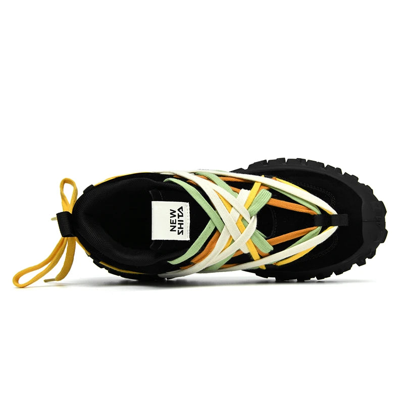 2023 Brand Logo Custom Designer Men Fashion Casual Sneakers Heightened Tires Valentine Shoes for Women