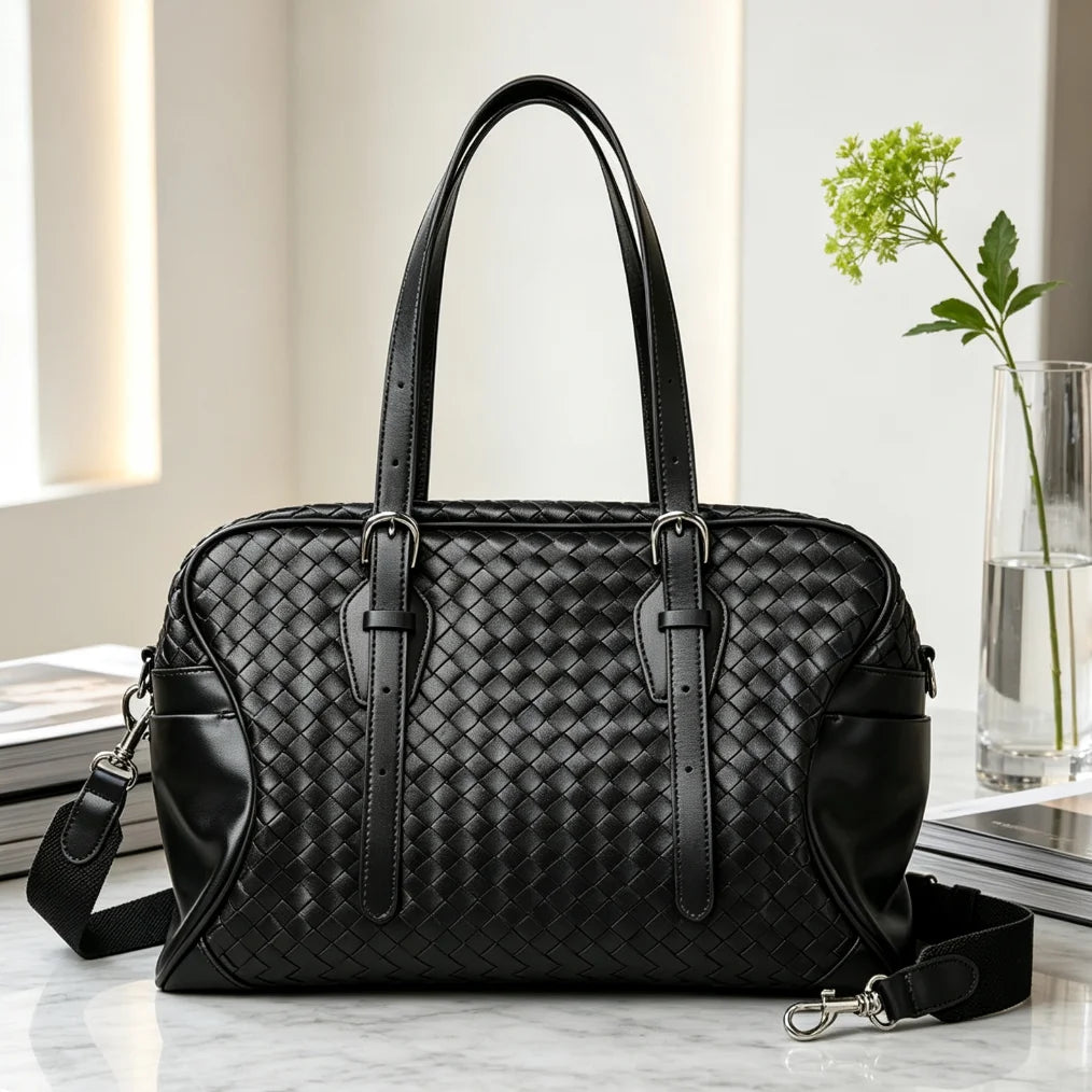 Women Bags Genuine Leather Messenger Crossbody Handbags Large Capacity Tote Shoulder Purses Elegant Daily Office Travel Shopping