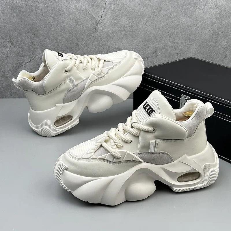 Men's Platform Fashionable All-match Casual Solstice Style Shoes Fashion Trendy Shoes