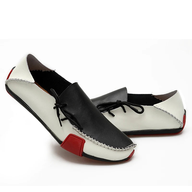 2026 New Arrivals Spring Fashion Genuine Leather Loafer Men's Casual Leisure Wear Dess Shoes Men's Style Italian