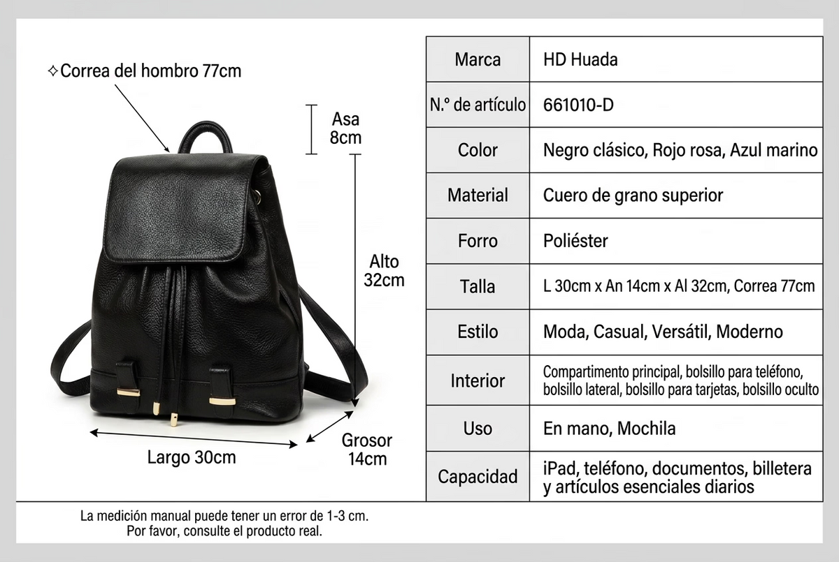 Women's Genuine Leather Backpack Purse Large Capacity Multiway Shoulder Travel Bag Anti Theft Zip Soft Daypack for Daily Work