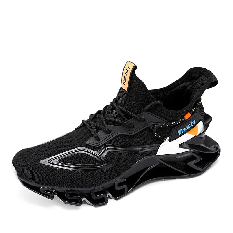 2023 Men's Sports Sneakers with Custom Designer Logo Breathable Mesh Blade Running Shoes for Winter Spring Autumn Fashion