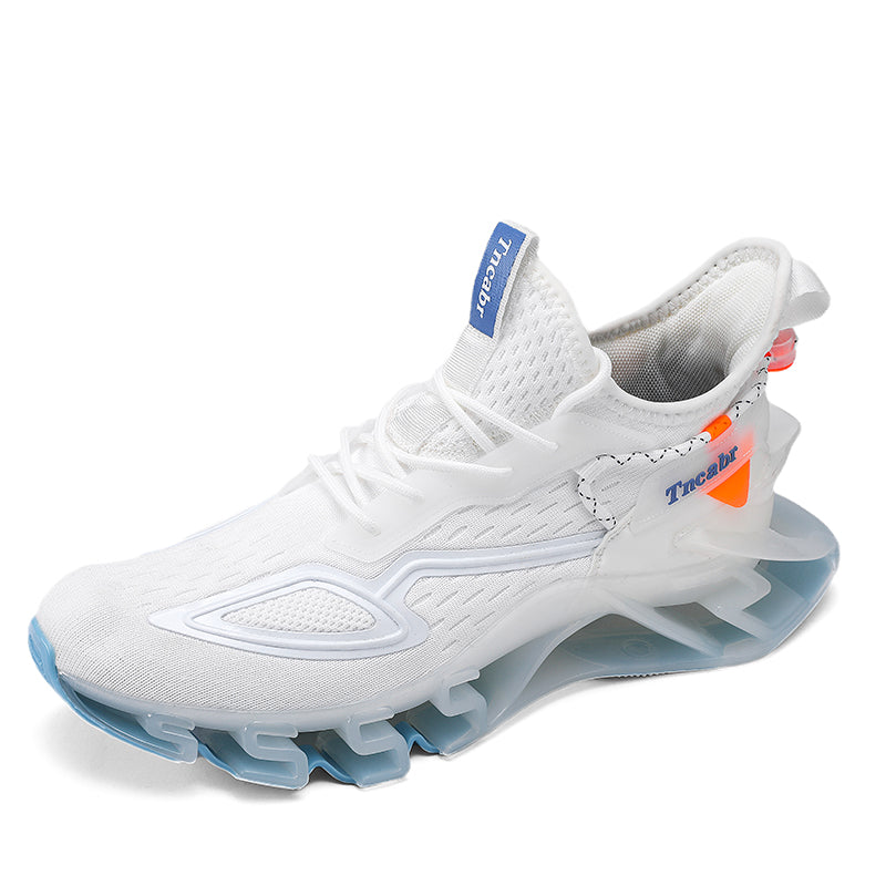 2023 Men's Sports Sneakers with Custom Designer Logo Breathable Mesh Blade Running Shoes for Winter Spring Autumn Fashion
