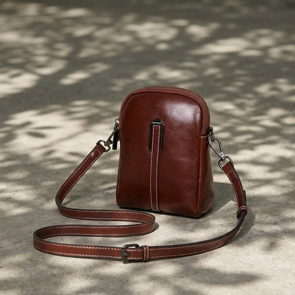 Fashion Designer Women's Genuine Leather Crossbody Shoulder Bags Casual Messenger Tote Bags Daily Travel Waterproof Eco-Friendly