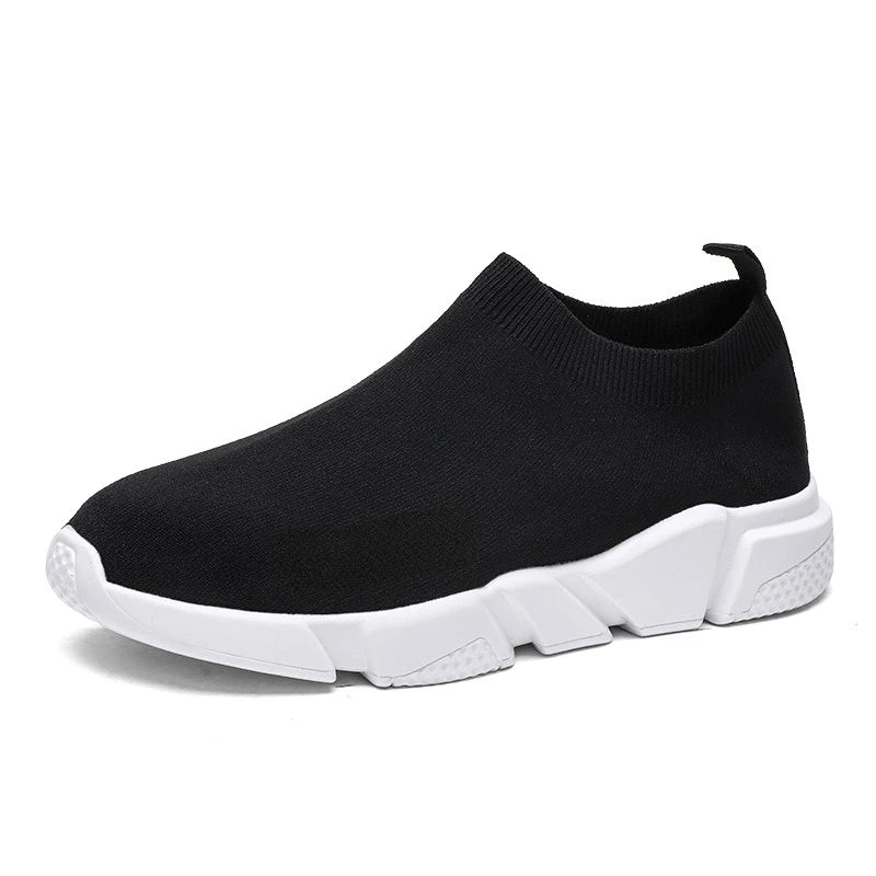 Designer Women Fashion Walking Sneakers Street Style Low High Top Soft Sock Shoes for Men