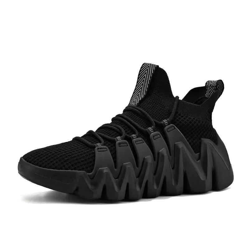 2023 Brand Logo Customization Blank Designer Fitness Walking Sports Sneakers Lightweight Breathable Sock Running Shoes for Men