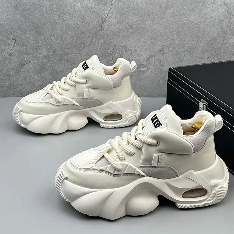 Men's Platform Fashionable All-match Casual Solstice Style Shoes Fashion Trendy Shoes