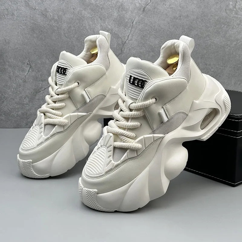 Men's Platform Fashionable All-match Casual Solstice Style Shoes Fashion Trendy Shoes
