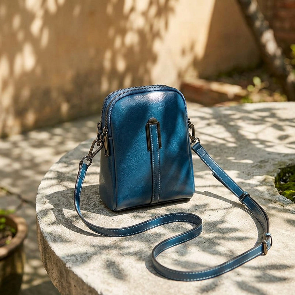 Fashion Designer Women's Genuine Leather Crossbody Shoulder Bags Casual Messenger Tote Bags Daily Travel Waterproof Eco-Friendly