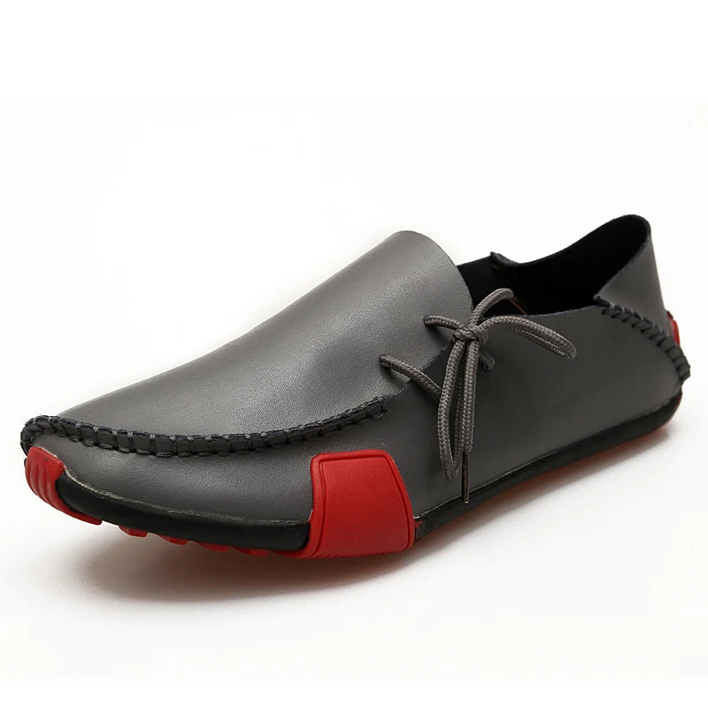 2026 New Arrivals Spring Fashion Genuine Leather Loafer Men's Casual Leisure Wear Dess Shoes Men's Style Italian