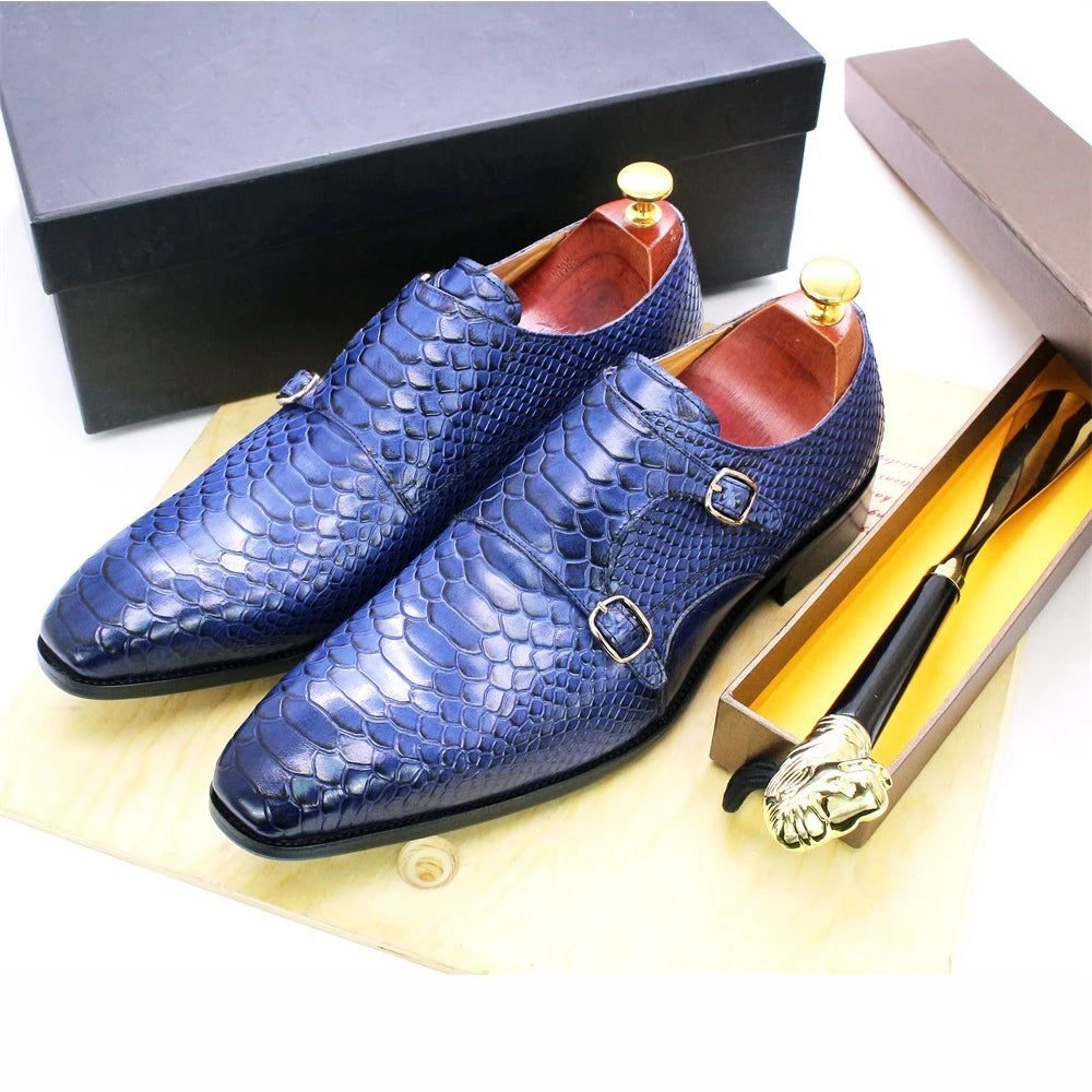 Luxury men's genuine leather ankle boots stylish lace-up pointed toe formal shoes for wedding office basic men's shoes