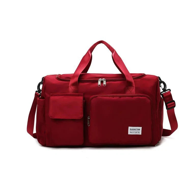 Large Capacity Cabin Bag Under Seat Flight Carry on Bag Sports Travel Duffel Holdall Hand Luggage Unisex With Shoe Package