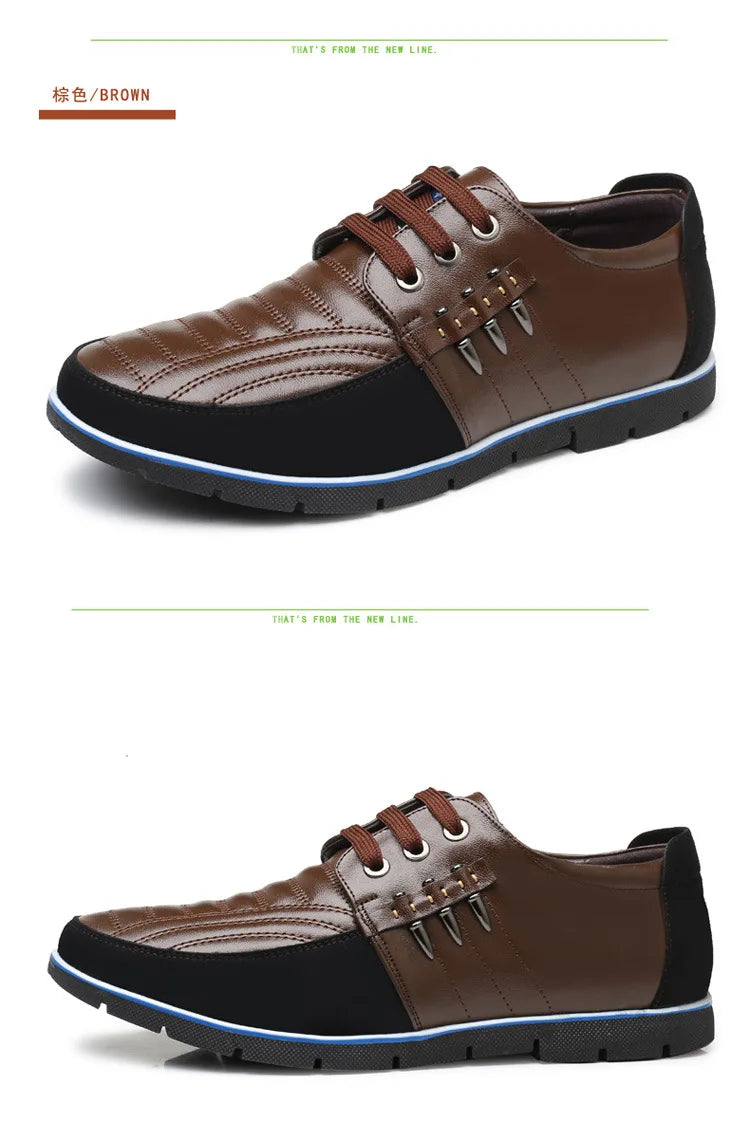 Men Genuine Leather fur Shoes High Quality Elastic Band Fashion Design Solid Tenacity Comfortable Men's Shoes Big Sizes 2021 s34