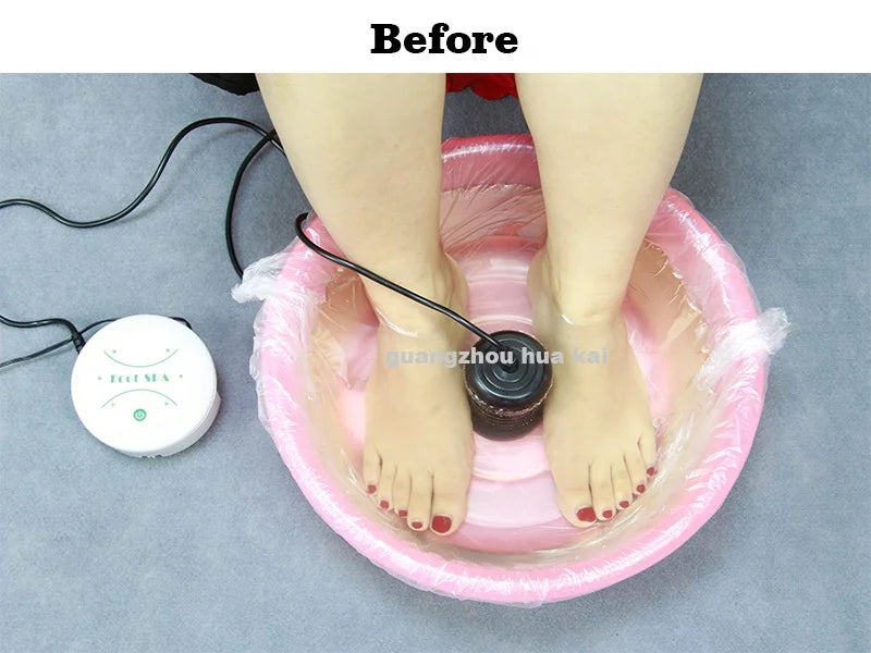 Detox Foot Bath Physiotherapy Equipment Detox Foot Spa Machine Ion Cleanse Detoxifier Footbath